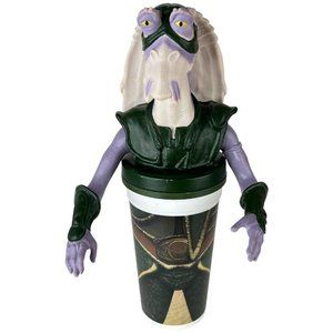 Star Wars Episode 1 Captain Tarpals Cup And Topper 1999 KFC Taco Bell Pizza Hut